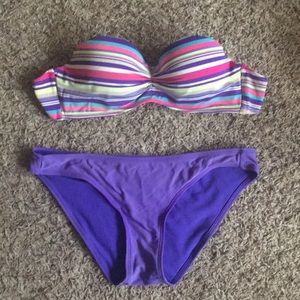 Arizona bandeau two piece medium swimsuit